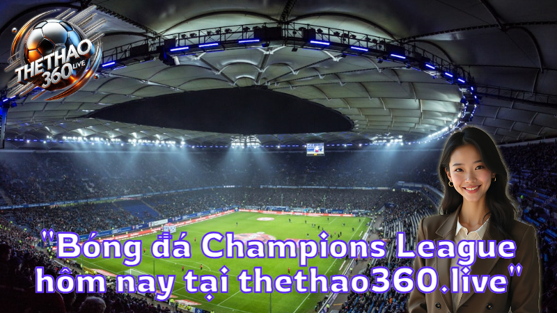 "Bóng đá Champions League hôm nay tại thethao360.live"