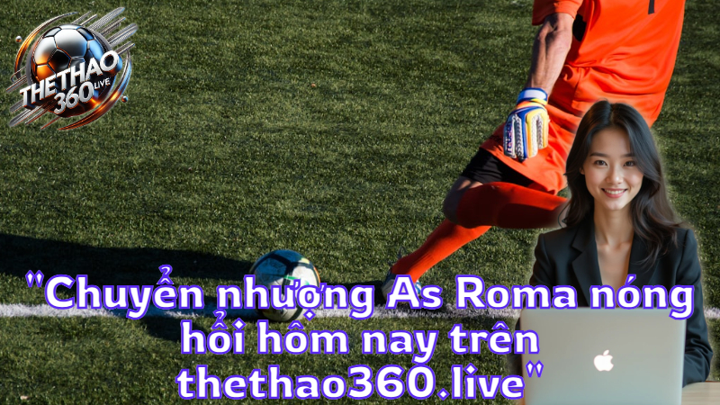 "Chuyển nhượng As Roma nóng hổi hôm nay trên thethao360.live"