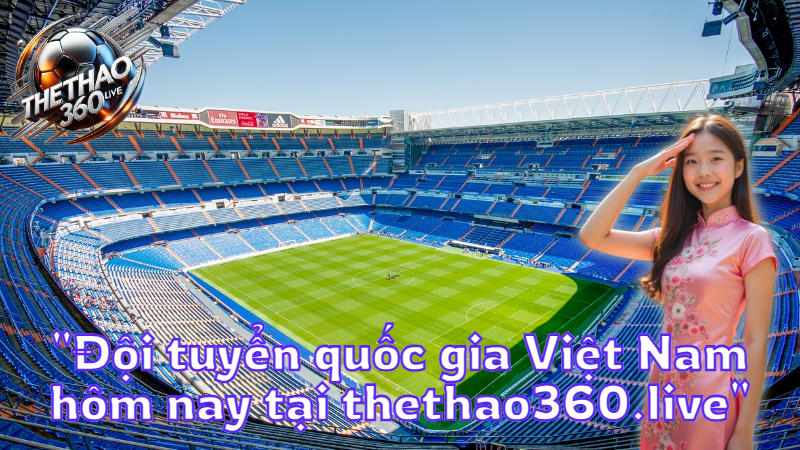 "Đội tuyển quốc gia Việt Nam hôm nay tại thethao360.live"
