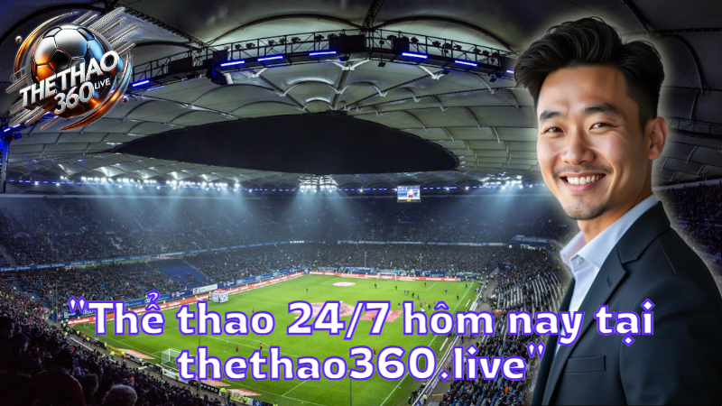 "Thể thao 24/7 hôm nay tại thethao360.live"